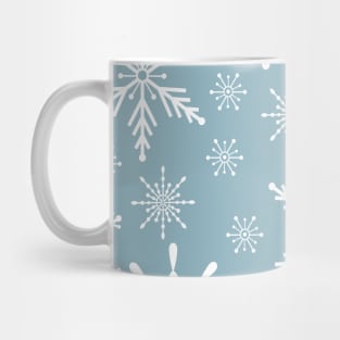 Snowflake seamless pattern design Mug